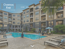 Tablet Screenshot of overtonriseapts.com